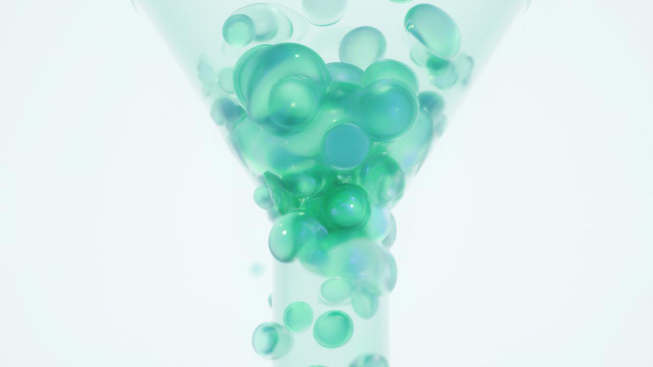3D visualization of an optimized e-commerce sales funnel